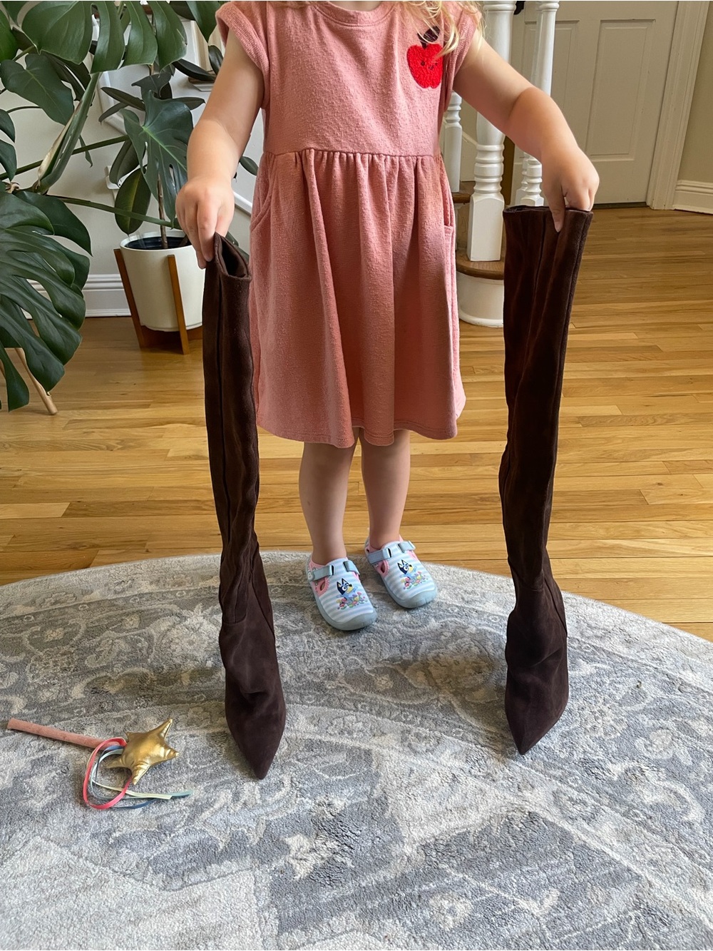 Bellamie Dark Brown Suede Over-the-Knee Pointed Toe Boots size 7. Steve Madden - Picture 8 of 12